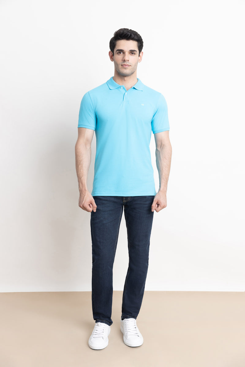 The Ocean Blue Polo – Carom.pk